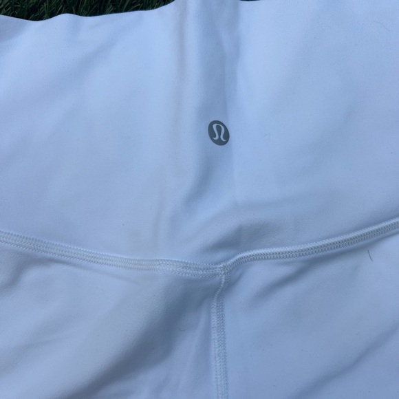 Lululemon White Align Shorts - Picture 3 of 3